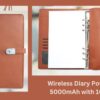 Jute Diary Power Bank 10000mAH with 16 GB USB Pen drive