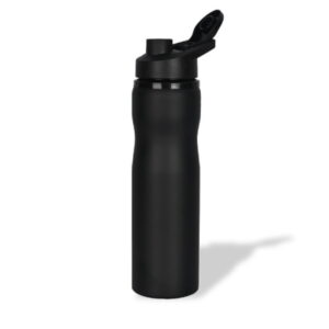 Black Matte-finished Stainless Steel Bottle 750ml - Stay Hydrated in Style