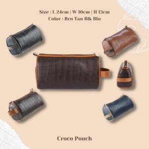 Croco Pouch