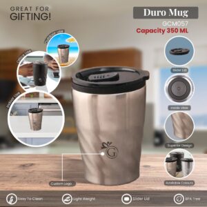 Duro Steel Mug 350ml GCM057