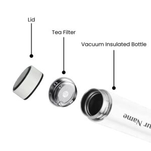 Giftana Personalized Flask Bottle Combo 5 Giftana Personalized Water Bottle Set of 2