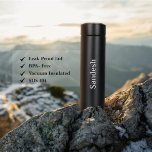 Giftana Personalized Flask Bottle Combo 4 Giftana Personalized Water Bottle Set of 2