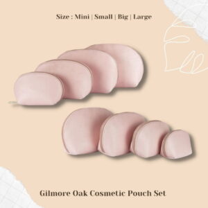 Gilmore Oak Cosmetic Pouch Set