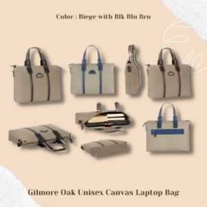 Gilmore Oak Unisex Canvas Laptop Bag
