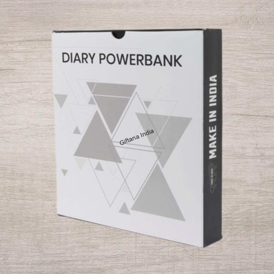 Jute Diary Power Bank 5000mAH 02 Jute Diary Power Bank 5000mAh