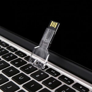 Key Shape Crystal USB Pendrive 3 Key Shape Crystal USB Pendrive