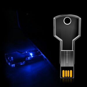 Key Shape Crystal USB Pendrive 6 Key Shape Crystal USB Pendrive