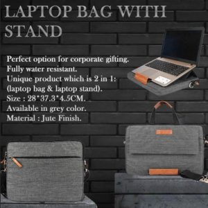 Laptop Bag with Stand