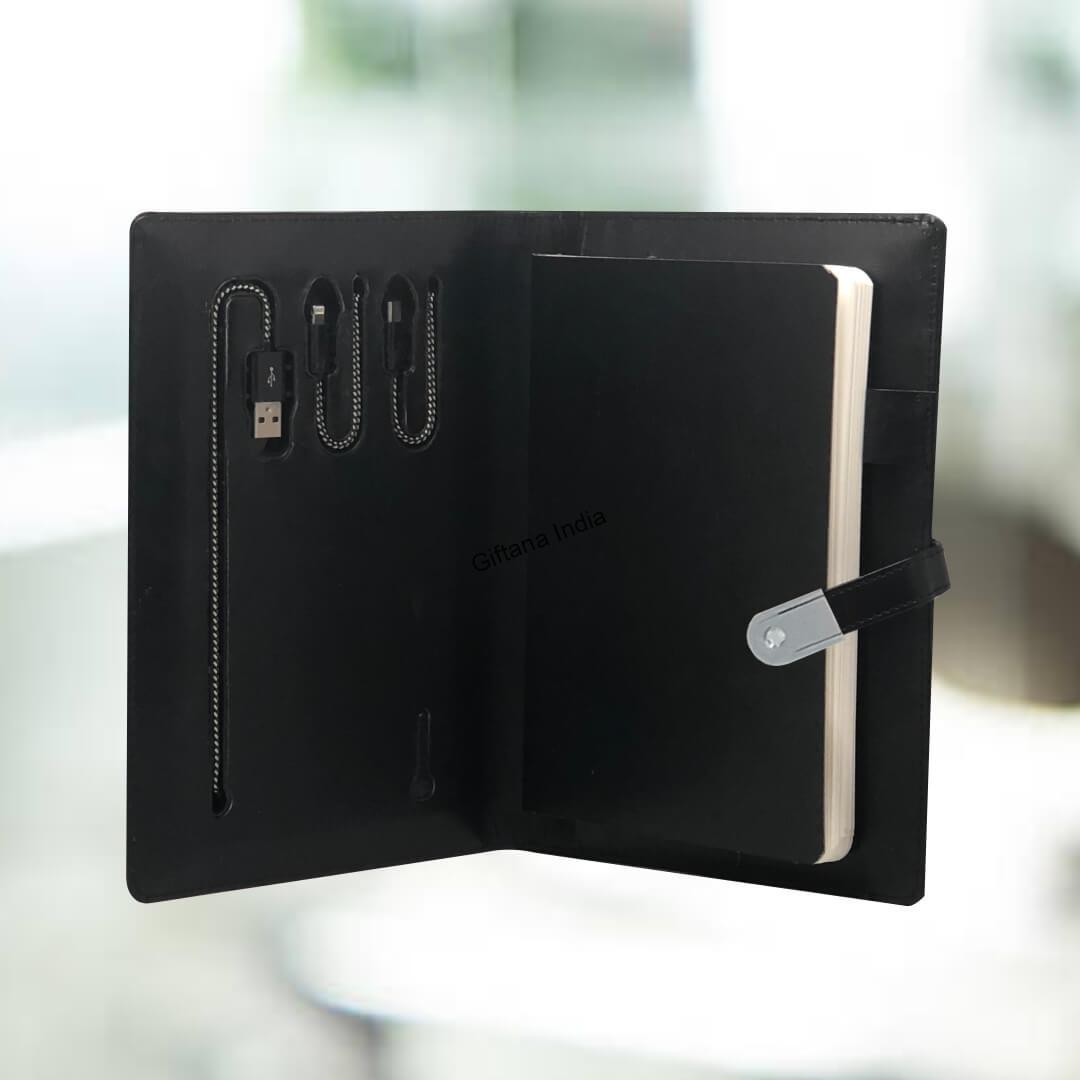 Notebook Replaceable Power Bank Diary 5000mAh with 16gb USB 03 Notebook Replaceable Power Bank Diary 5000mAh with 16gb USB