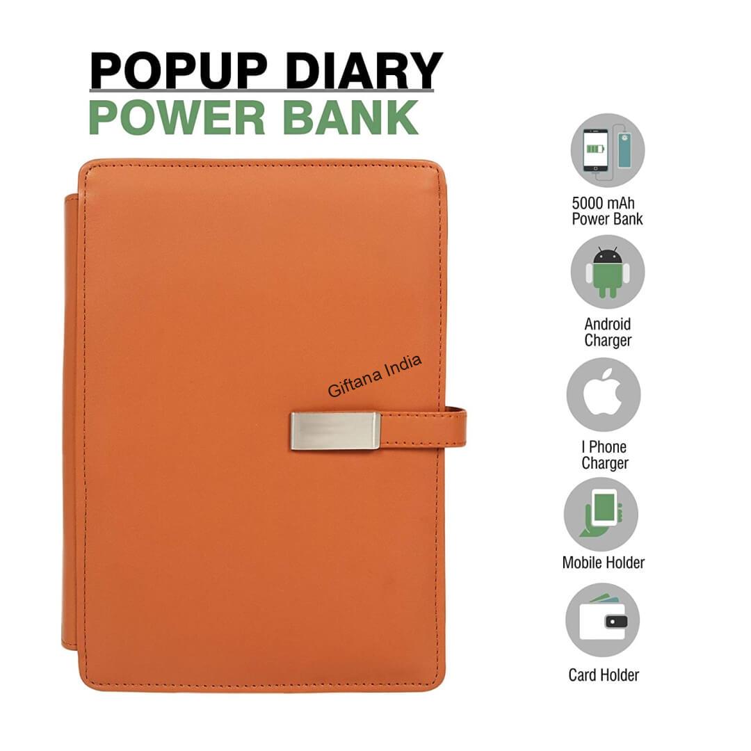 Pop Up Diary Powerbank 5000mah 03 Pop Up Diary Powerbank 5000mah