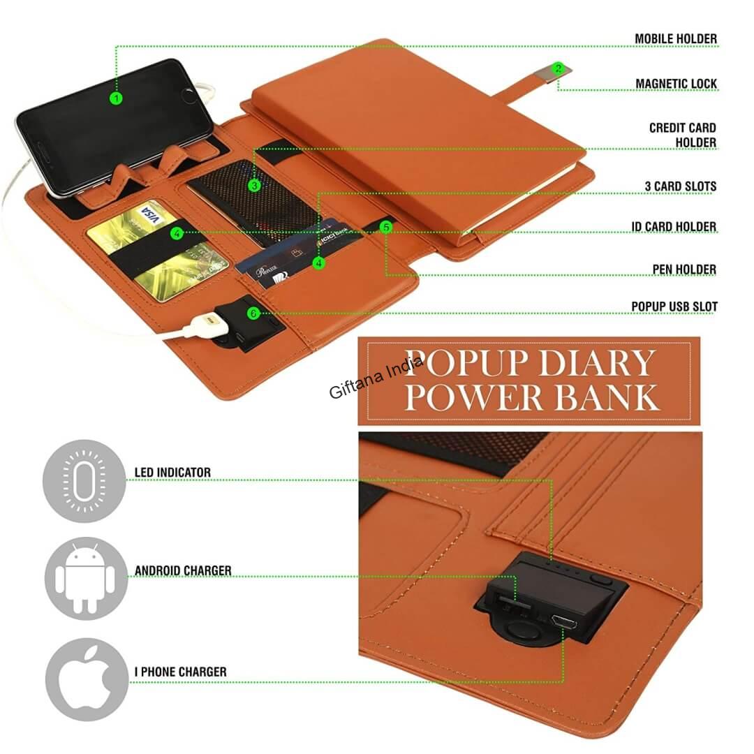Pop Up Diary Powerbank 5000mah 04 Pop Up Diary Powerbank 5000mah