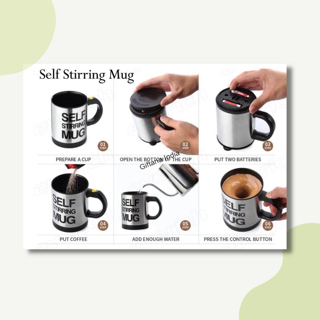 Self Stirring Mug - Effortlessly Stir Your Beverages