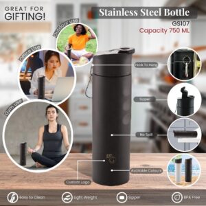 Stainless Steel Sipper Water Bottle 750ml GS107