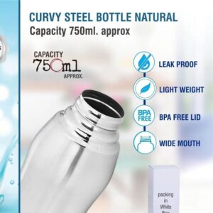 Stainless Steel Sipper Water Bottle 750ml GS233