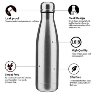 Stainless Steel Water Bottle GS137 - 750ml