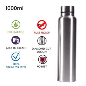 Stainless Steel Water Bottle 900ml 1000ml 07