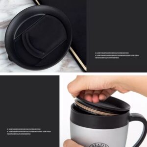 Steel Vacuum Mug With Spoon GCM71