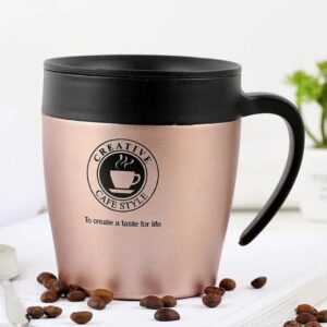 Steel Vacuum Mug With Spoon 350ml GCM716 8 Steel Vacuum Mug With Spoon GCM71