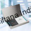 Steel Visiting Card Holder