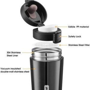 Travel Tumbler Mug 400ml GCM724 3 Travel Tumbler Mug GCM724