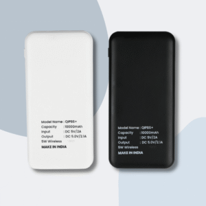 Wireless Power Bank 10000mAh 3.7V QIPBS Black White