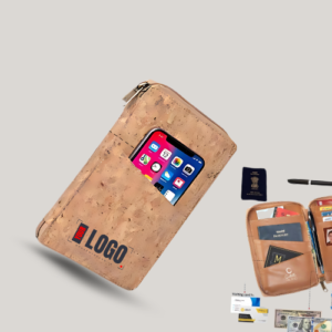 Eco-Friendly Cork All In 1 Passport Holder