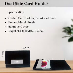 Double Sided Visiting Card Holder 4 Double Side Visiting Card Holder