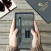 Giftana 2 in 1 Personalized Pen And Keychain Gift Set