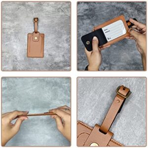 Giftana Leather Luggage Tag