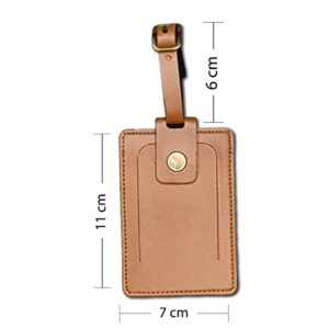 Giftana Leather Luggage Tag