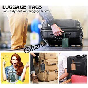 Giftana Leather Luggage Tag