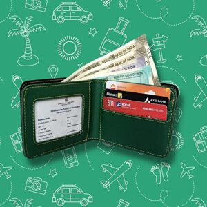 Giftana Vegan Leather Wallet and Pen Gift Set
