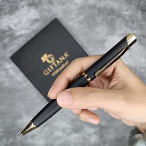Giftana Vegan Leather Wallet and Pen Gift Set