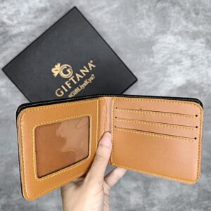 Giftana Vegan Leather Wallet and Pen Gift Set
