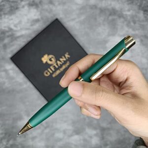 Giftana Vegan Leather Wallet and Pen Gift Set