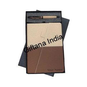Journal Notebook Diary with Pen Set