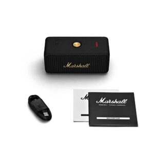 Marshall Emberton II Wireless Bluetooth Portable Speaker (Black & Brass) 4 Marshall Emberton II Wireless Bluetooth Portable Speaker (Black & Brass)