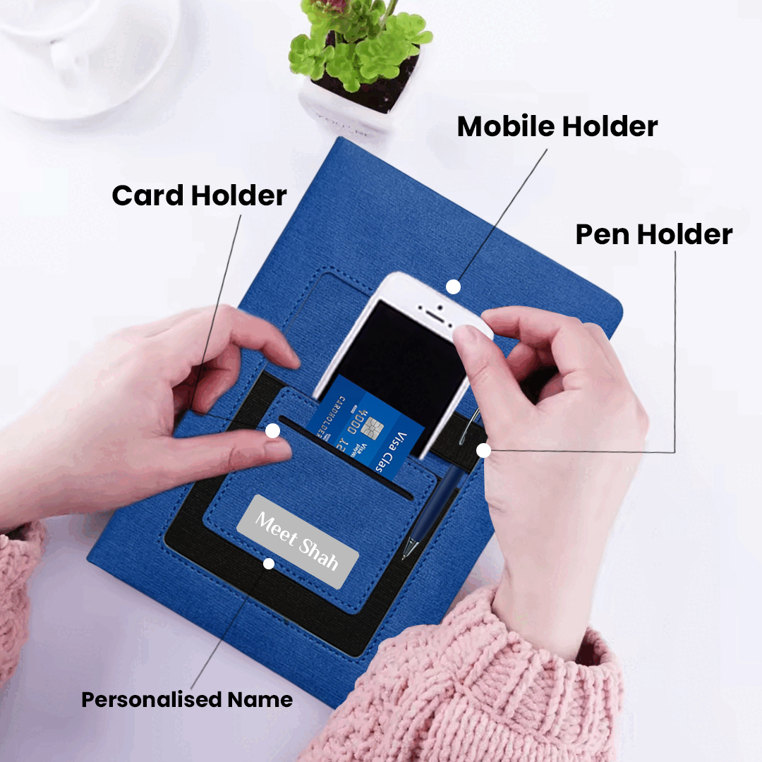 Pocket-diary (blue) Pocket diary blue
