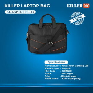 Professional's Choice Black Killer Laptop Bag