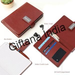 A5 Notebook Diary Metal Loop