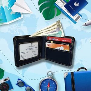 Vegan Leather Corporate Gift Set - Cardholder Wallet Keychain