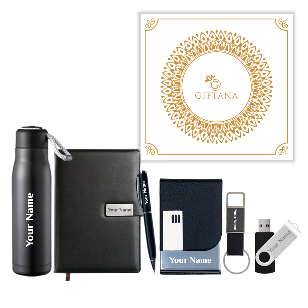 6-in-1-diary-bottle-set welcome kit for new employees