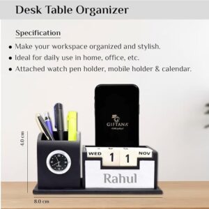 Exclusive 8-in-1 Corporate Gift Set – Perfect for Employees 5 Giftana 5 in 1 Personalized Desk Organizer