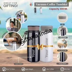 Giftana Personalized Stainless Steel Water Tumbler Set of 2