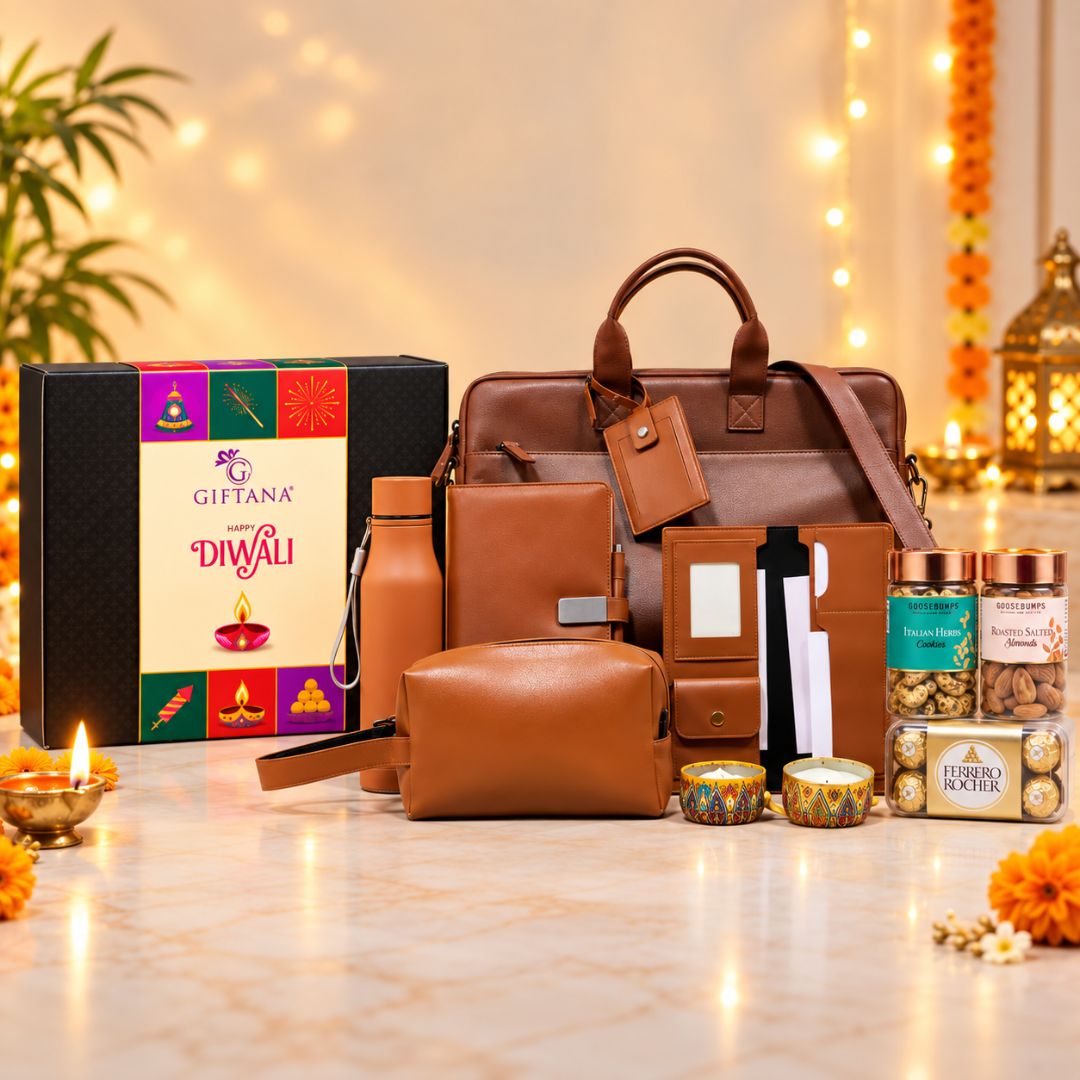 Diwali Premium PU Leather Gift Set 2 Diwali Premium PU Leather Gift Set 2