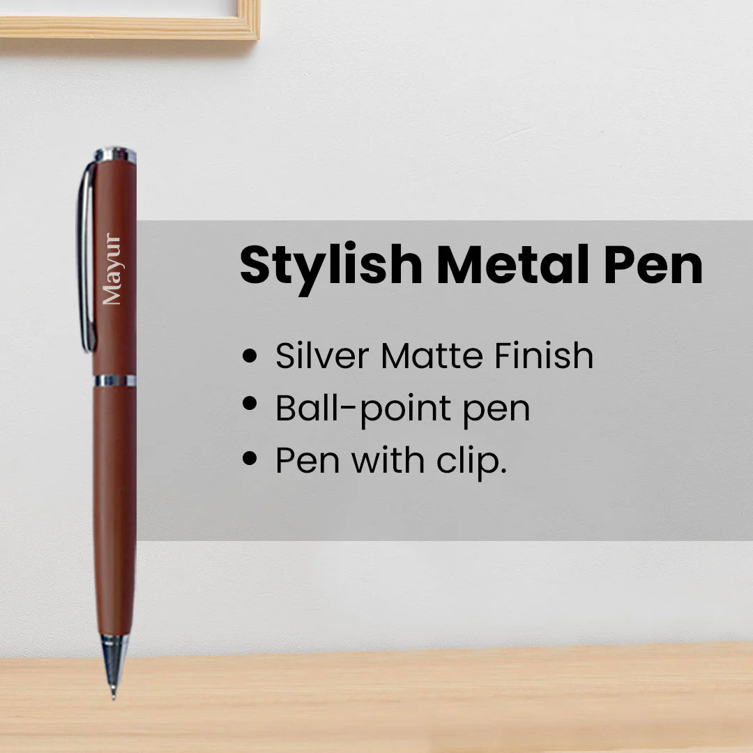 Customized Notebook Organiser Diary Keychain and Pen Combo Brown 01 8cf85c53 3092 47aa 90ce bb194ac1d180