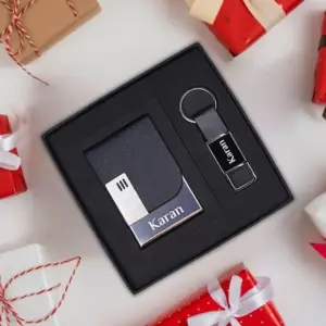 Name Engraved Business Essentials Set