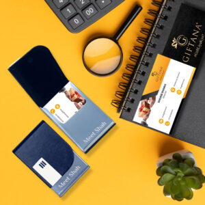 Premium Leather Business Card Holder 7 Card holder 3