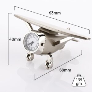 Aeroplane Paper Weight with Clock size