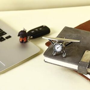 Aeroplane Paper Weight with Clock 2